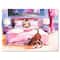 Designart - Brown Dog Looking Under the Bed - Farmhouse Canvas Wall Art Print